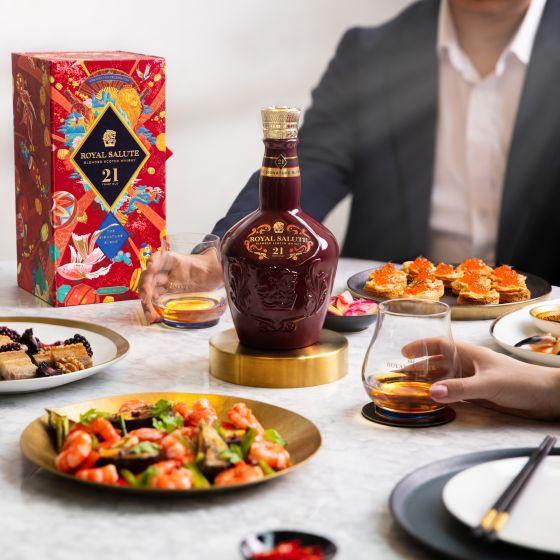 Chivas Regal 21 Year Old 2023 Royal Salute Year Of The Rabbit Whisky 700ml