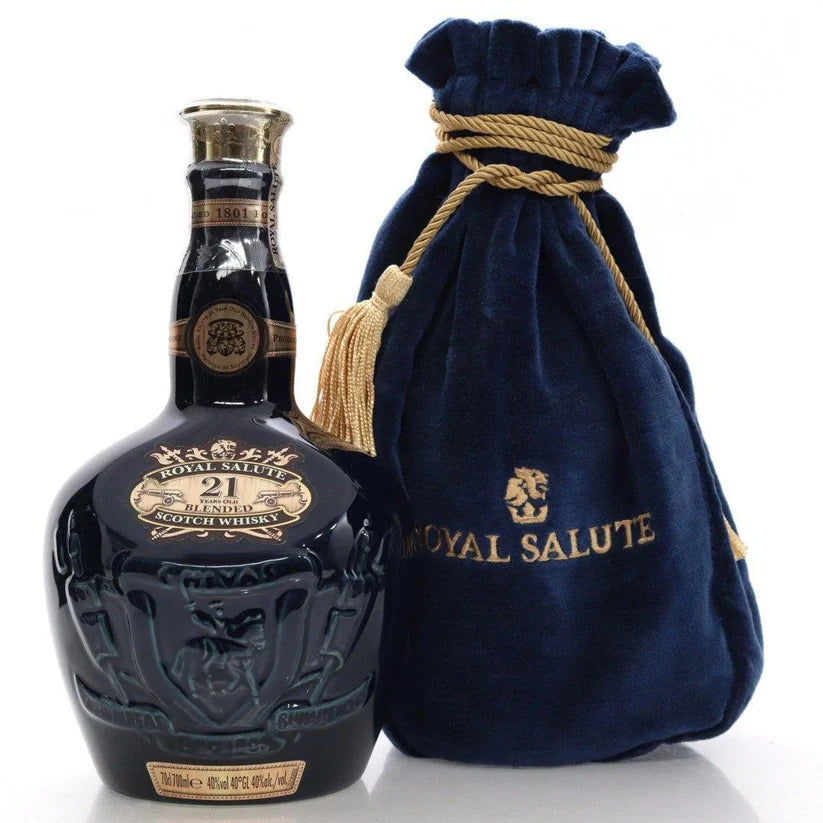 Chivas Regal Royal Salute 21 Years Old 700ml Sapphire Flagon Limited Edition
