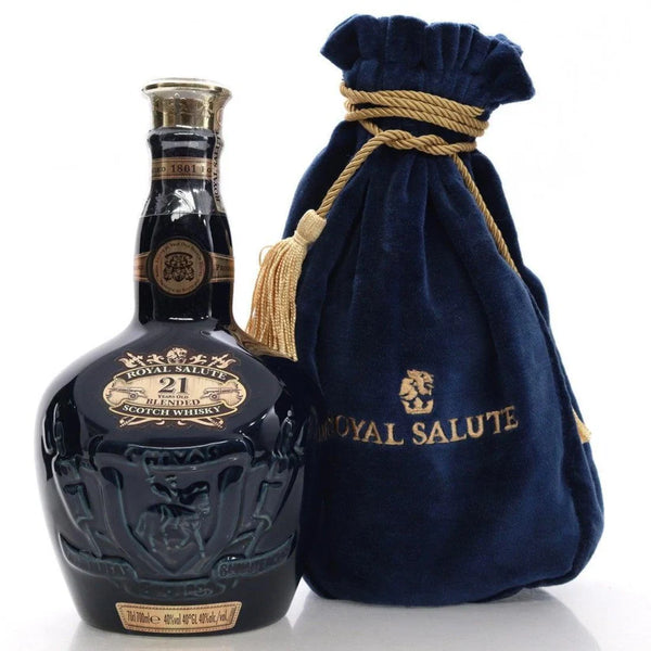 Chivas Regal Royal Salute 21 Years Old 700ml Sapphire Flagon Limited Edition