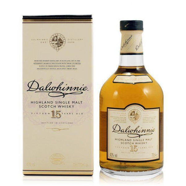 Dalwhinnie 15 Year Old Single Malt Scotch Whisky 700mL
