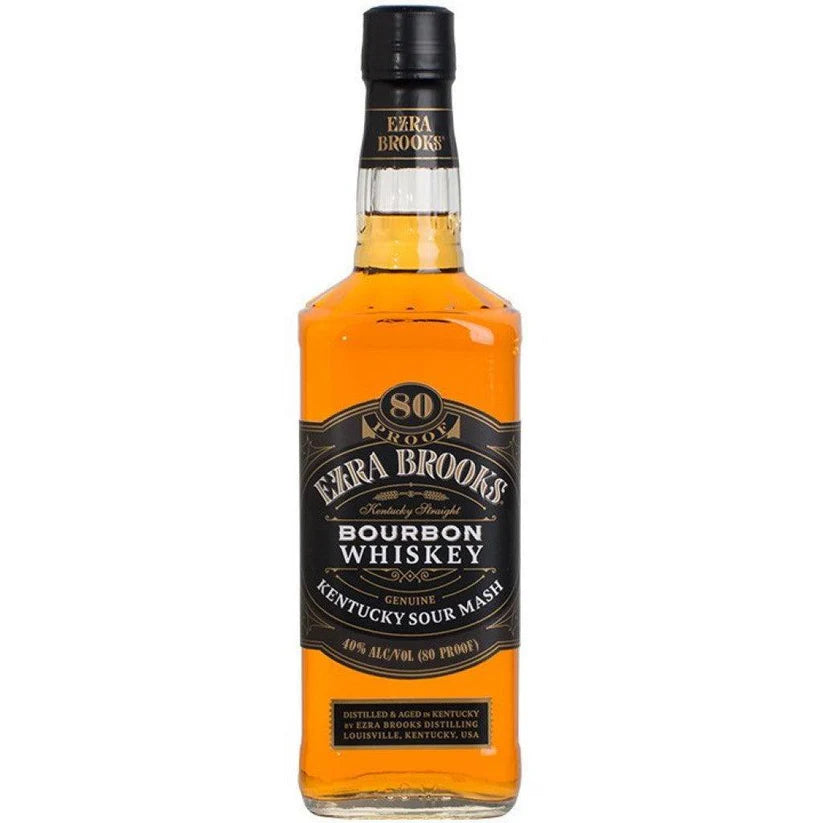 Ezra Brooks Kentucky Straight Bourbon Whiskey 1lt