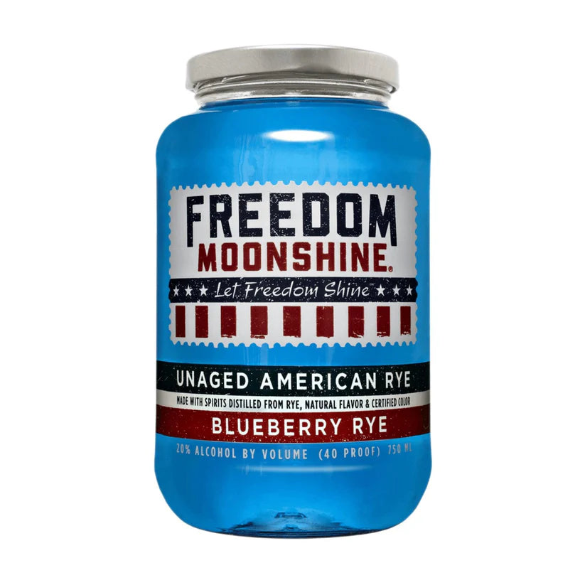 Freedom Moonshine Blueberry Rye 750ml