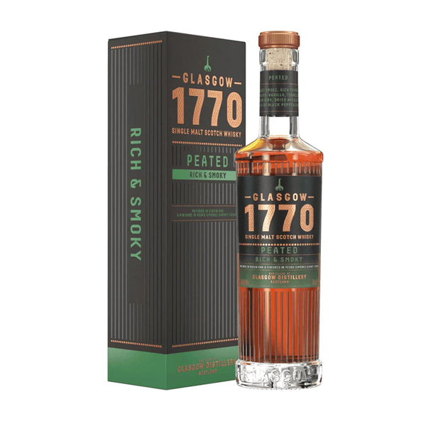 Glasgow 1770 Peated Single Malt Scotch Whisky 500ml