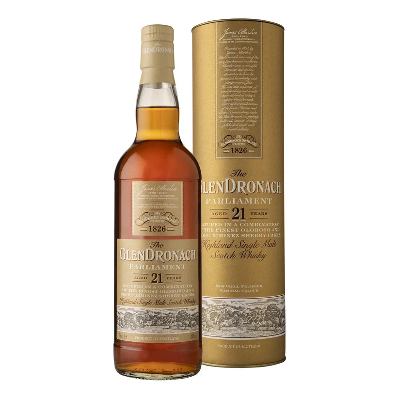 GlenDronach 21 Year Old Parliament Single Malt Scotch Whisky 700ml