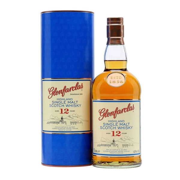 Glenfarclas 12 Year Old Single Malt Scotch Whisky 700mL
