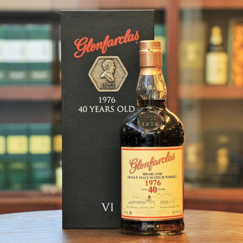 Glenfarclas 1976 Limited Edition 40 Year Old Single Malt Scotch Whisky 700ml