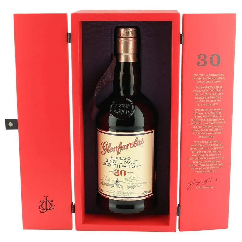 Glenfarclas 30 Year Old Limited Warehouse Edition Single Malt Scotch Whisky 700ml