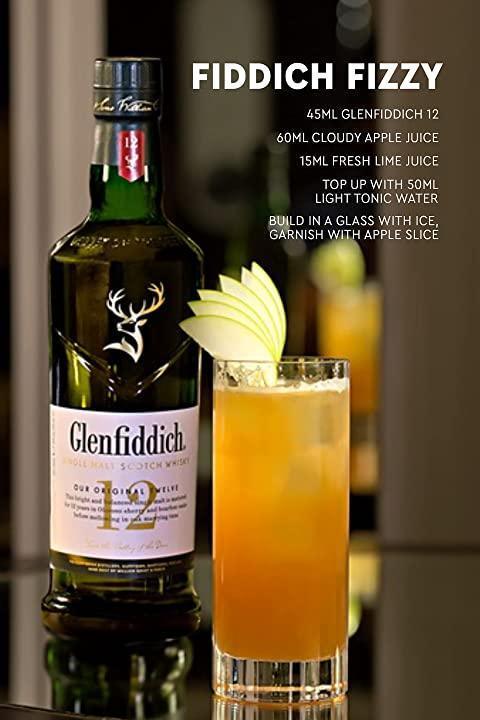 Glenfiddich 12 Year Old Single Malt Scotch Whisky 700mL