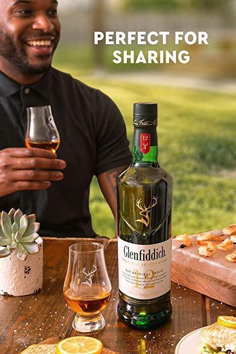 Glenfiddich 12 Year Old Single Malt Scotch Whisky 700mL
