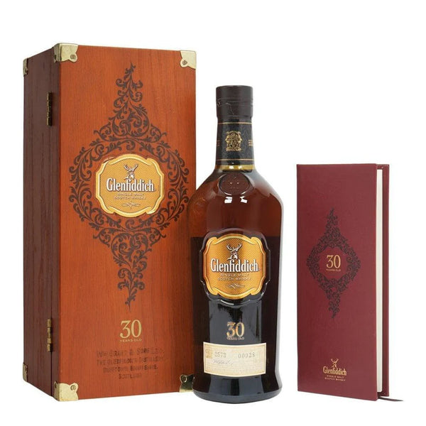 Glenfiddich 30 Year Old Single Malt Scotch Whisky 700mL