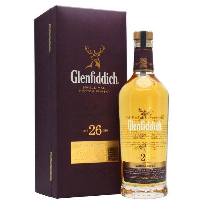 Glenfiddich Excellence 26 Year Old Single Malt Scotch Whisky 700mL