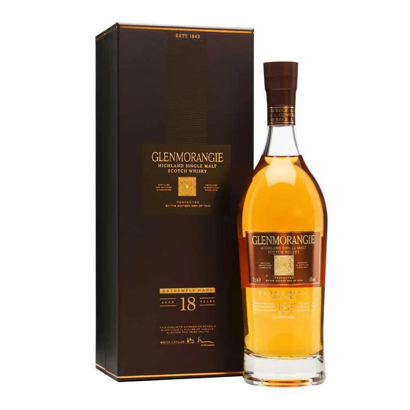 Glenmorangie 18 Year Old Extremely Rare Scotch Whisky 700mL