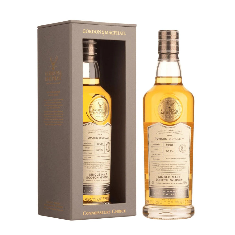 Gordon & MacPhail Connoisseurs Choice 1990 Tomatin 28yo 700mL