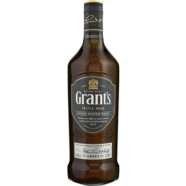 Grant's Triple Wood 'Smoky' Smooth & Fruity Blended Scotch Whisky 700mL
