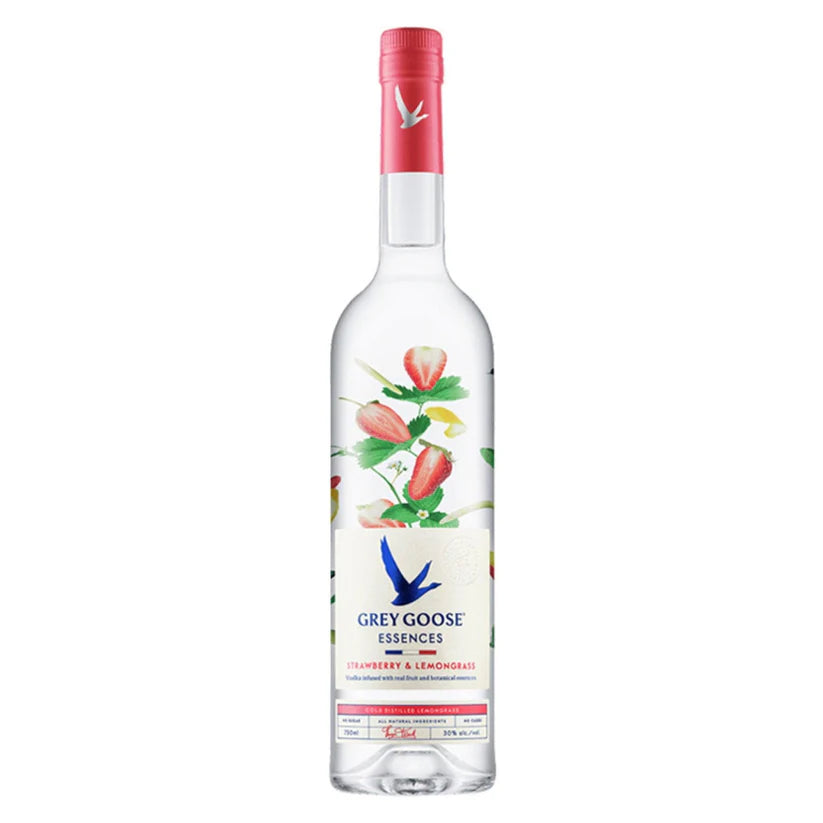 Grey Goose Essences Strawberry And Lemongrass Vodka 750ml
