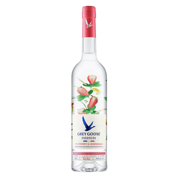 Grey Goose Essences Strawberry And Lemongrass Vodka 750ml