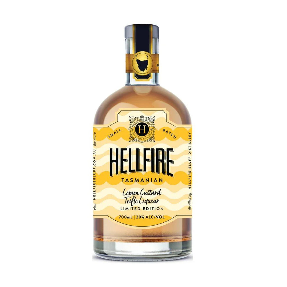 Hellfire Bluff Lemon Custard Trifle Liqueur 700mL