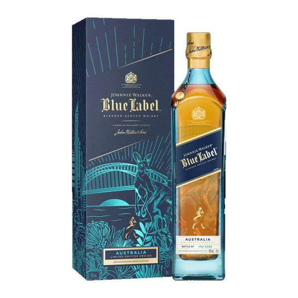 Johnnie Walker Blue Label Australia Limited Edition Blended Scotch Whisky 750mL