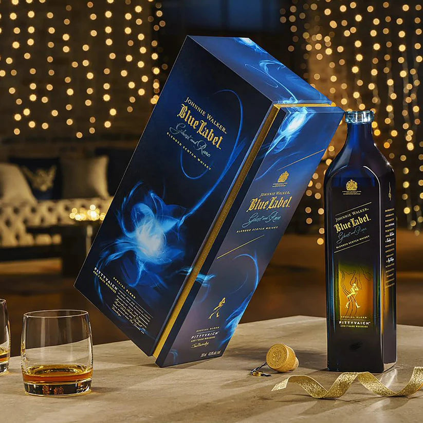 Johnnie Walker Blue Label Ghost & Rare Pittyvaich Edition Blended Scotch Whisky 750mL