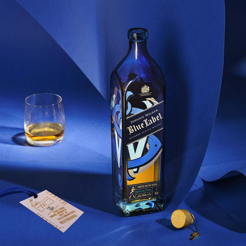 Johnnie Walker Blue Label Icons Festive Limited Edition Whisky 750ml