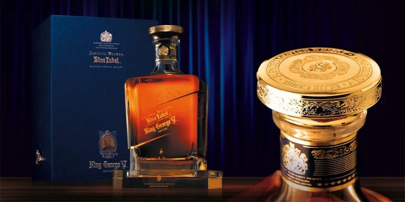 Johnnie Walker Blue Label - King George V Vintage Edition (750ml) Decantor