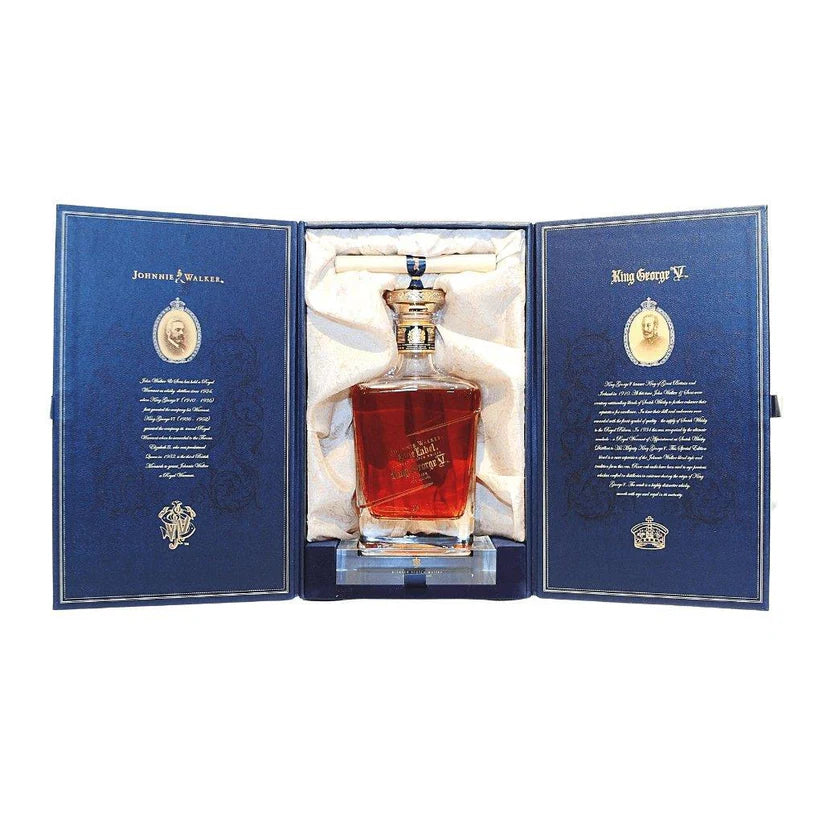 Johnnie Walker Blue Label - King George V Vintage Edition (750ml) Decantor