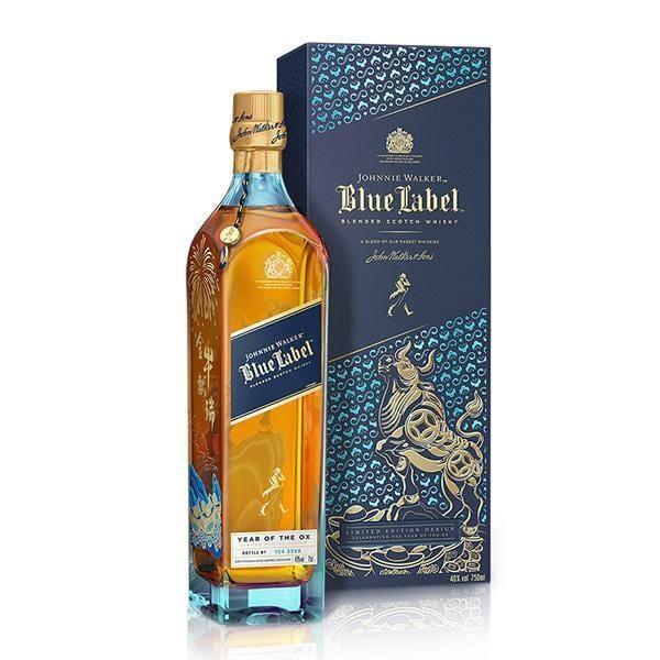Johnnie Walker Blue Label Zodiac Year of the Ox Scotch Whisky 750mL