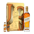 Johnnie Walker Gold Label Reserve Blended Scotch Whisky 700ml + Minis Gift Pack