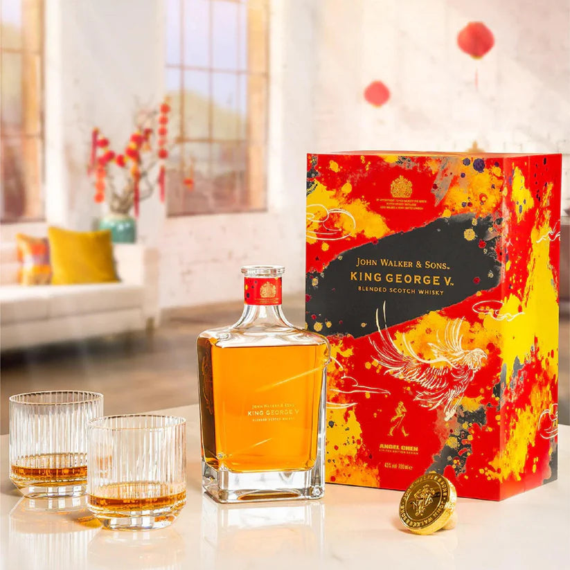 Johnnie Walker King George V Chinese New Year 2023 Year Of The Rabbit 750ml