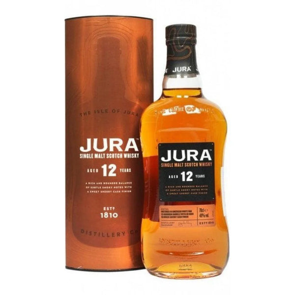 Jura 12 Year Old Single Malt Scotch Whisky 700mL