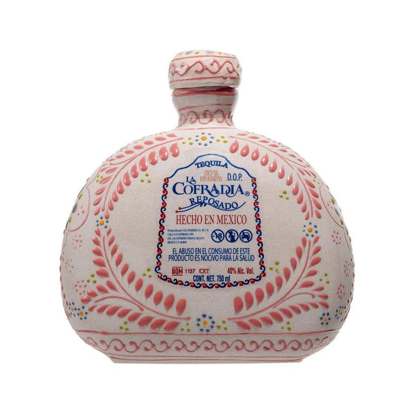 La Cofradia Talvera Rosa Reposado Tequila 750mL - 40%AC