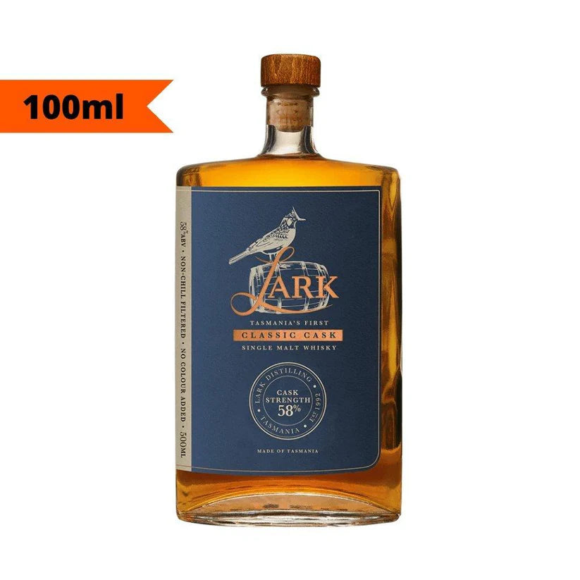 Lark Cask Strength Single Malt Australian Whisky 100ml