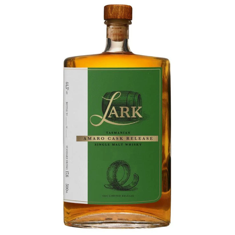 Lark Distillery Amaro Release Single Malt Australian Whisky 500ml