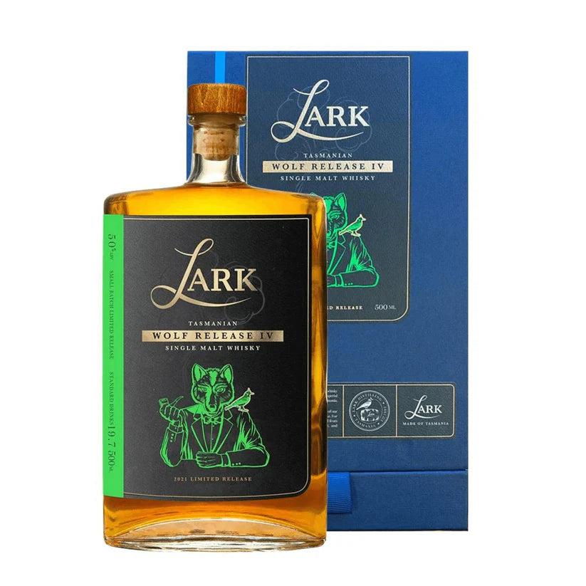 Lark Distillery Wolf Release IV Single Malt Whisky 500ml