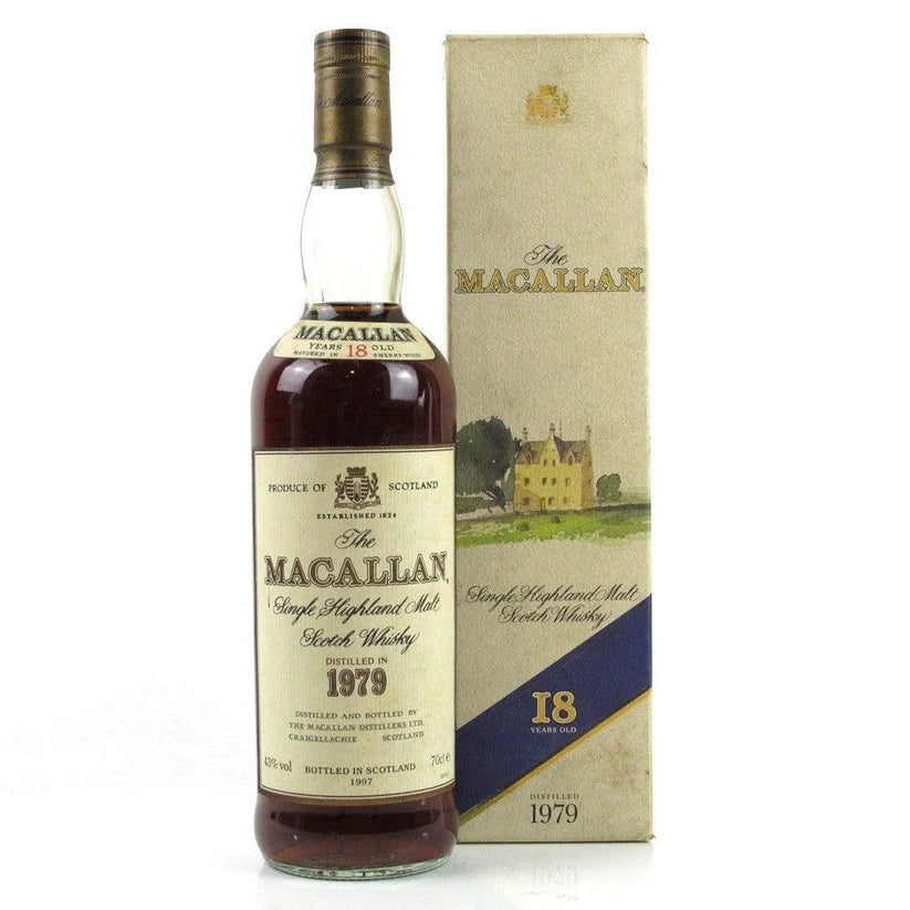Macallan 18yo 1979 Single Malt Scotch whisky 700ml