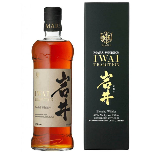 Mars Iwai Tradition Japanese Blended Whisky 750mL Gift Box