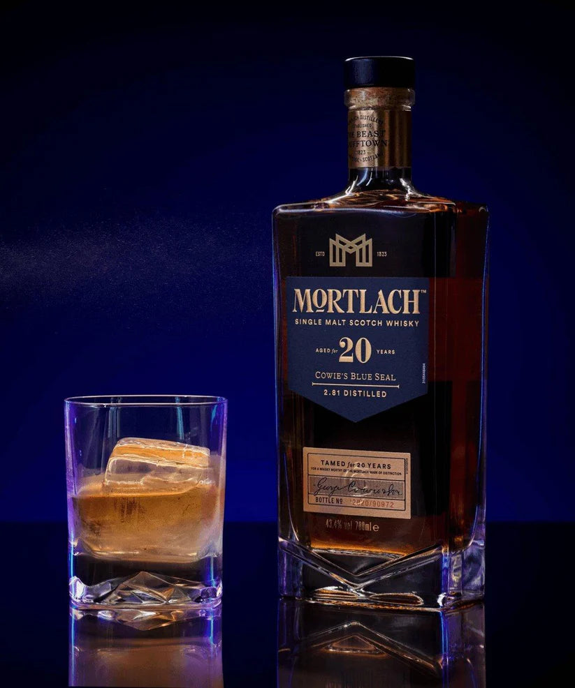 Mortlach Cowie's Blue Seal 20 Years Old Single Malt Whisky 750mL