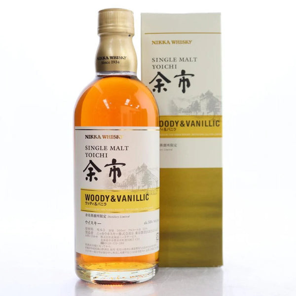 Nikka Yoichi Woody & Vanillic Distillery Limited Single Malt Japanese Whisky 500ml