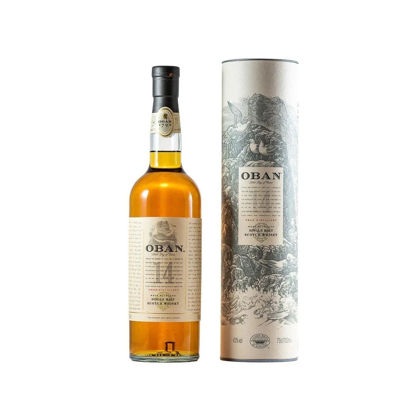 Oban 14YO Single Malt Scotch Whisky 700mL