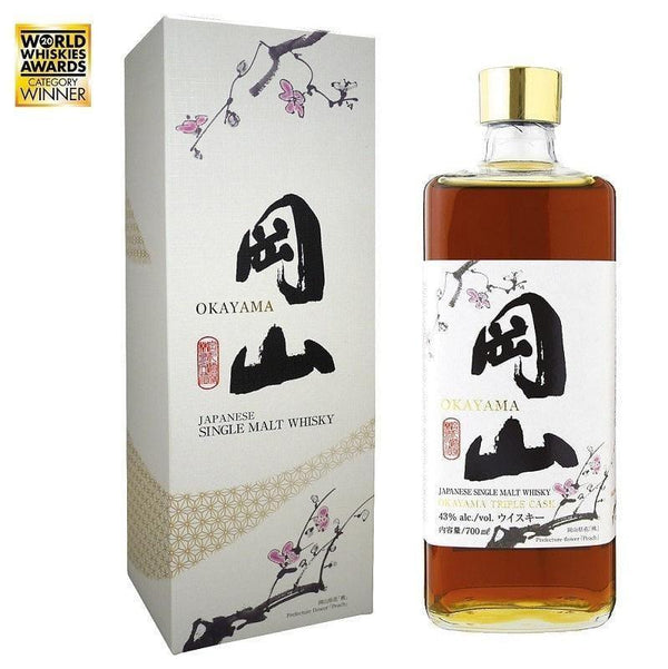 Okayama Triple Cask Single Malt Japanese Whisky 700ml