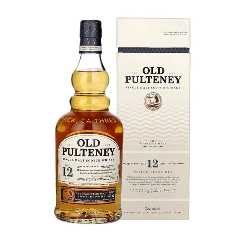 Old Pulteney 12 Year Old Single Malt Scotch Whisky 700mL