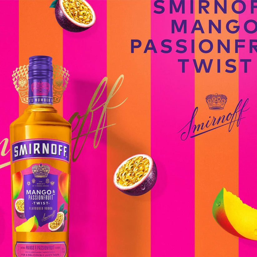Smirnoff Flavoured Vodka Mango & Passion Fruit 700mL