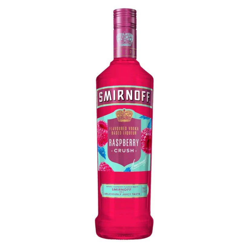 Smirnoff Raspberry Crush Flavoured Vodka 700mL