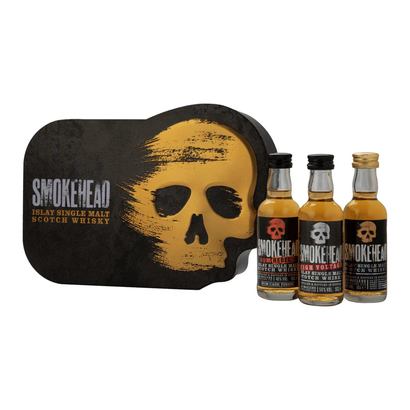 Smokehead Islay Single Malt Whisky 3x50mL Triple Pack