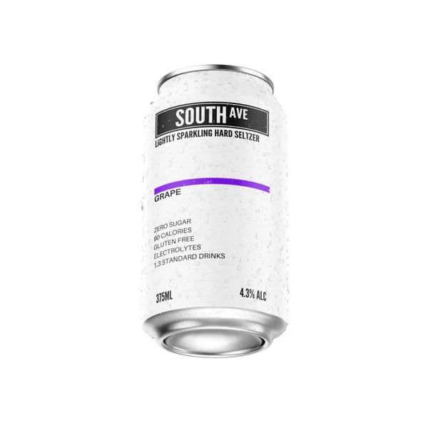 South Ave Seltzer Grape Can 375mL