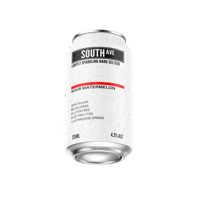 South Ave Seltzer Sour Watermelon Can 375mL
