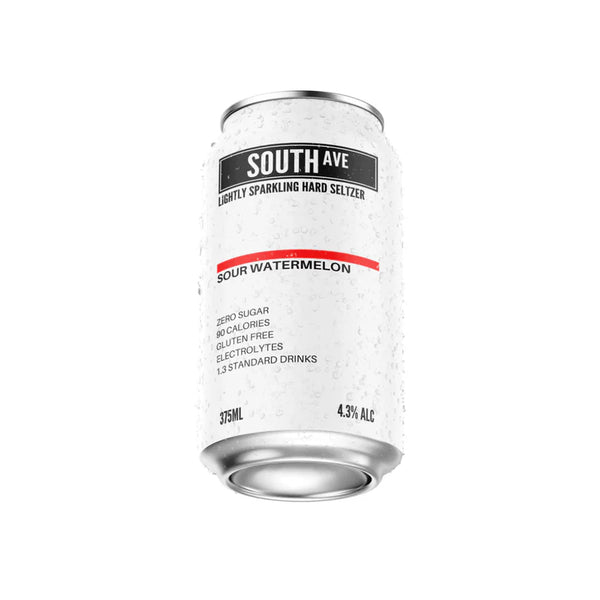 South Ave Seltzer Sour Watermelon Can 375mL
