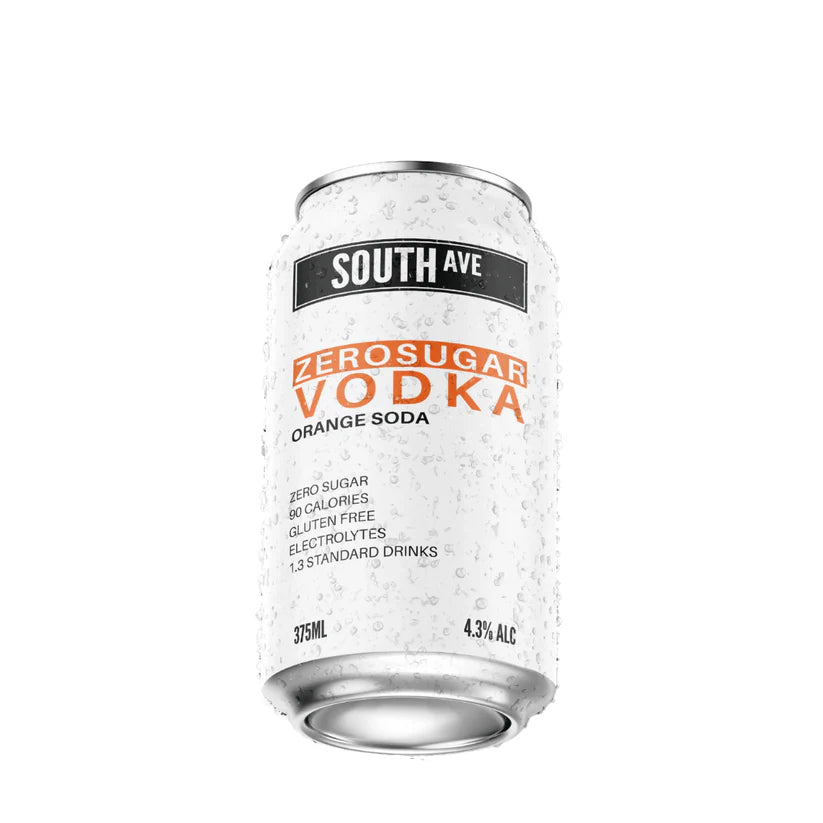 South Ave Vodka Orange Can 375mL
