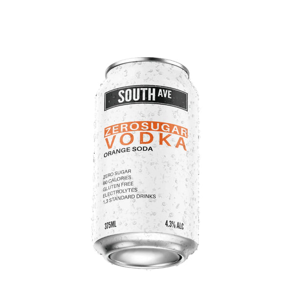 South Ave Vodka Orange Can 375mL