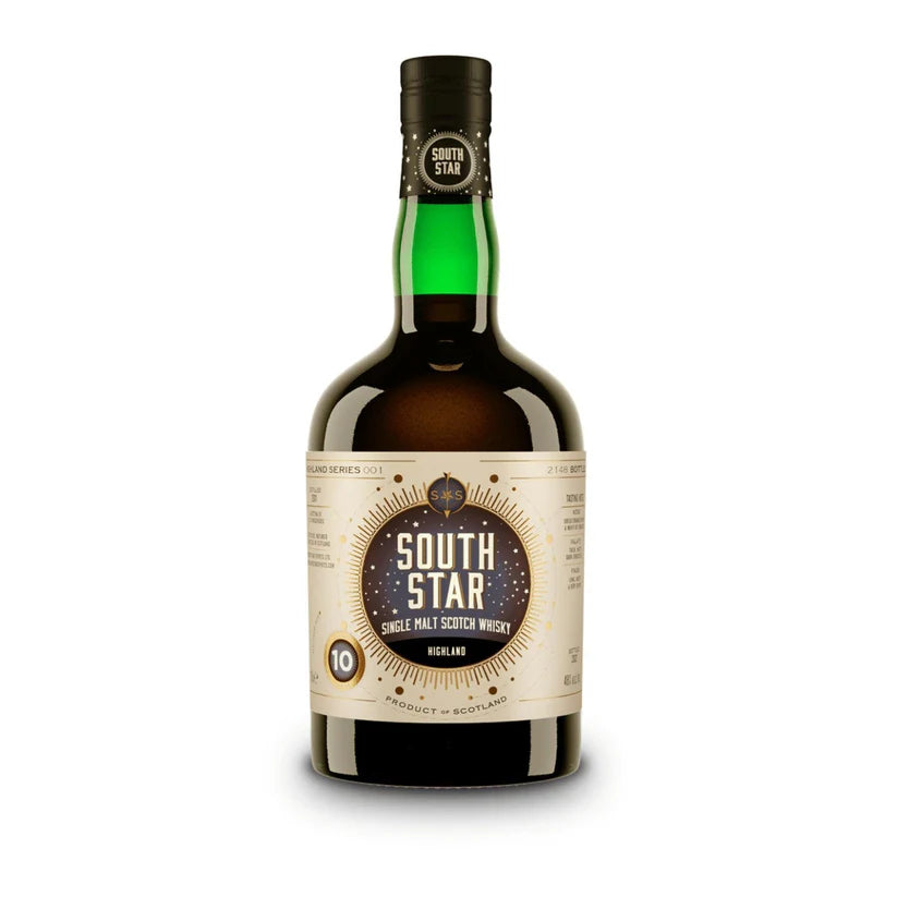 South Star Highland (Blair Athol) 10 year old Single Malt Scotch Whisky 700mL